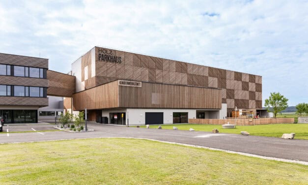 Hargassner Parkhaus siegt beim Holzbaupreis