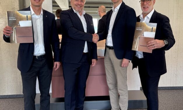 GEBERIT und GC-GRUPPE ÖSTERREICH launchen Badserie CALUNA