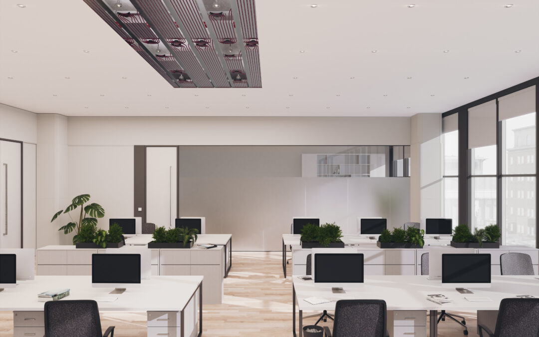 Neue Kühl-/Heizdecke mit echter Gewerketrennung