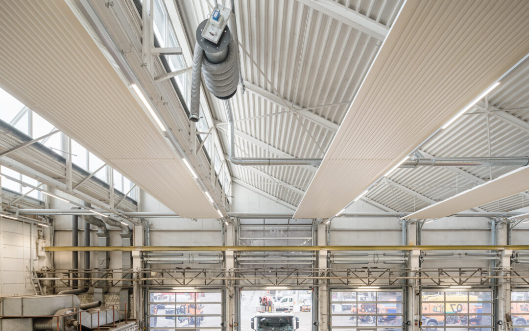 73 % Energieeinsparung dank moderner Hallenbeheizung