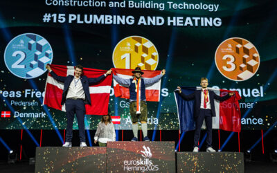 AustrianSkills 2025: GROHE fördert SHK-Nachwuchs bei Staatsmeisterschaft der Berufe