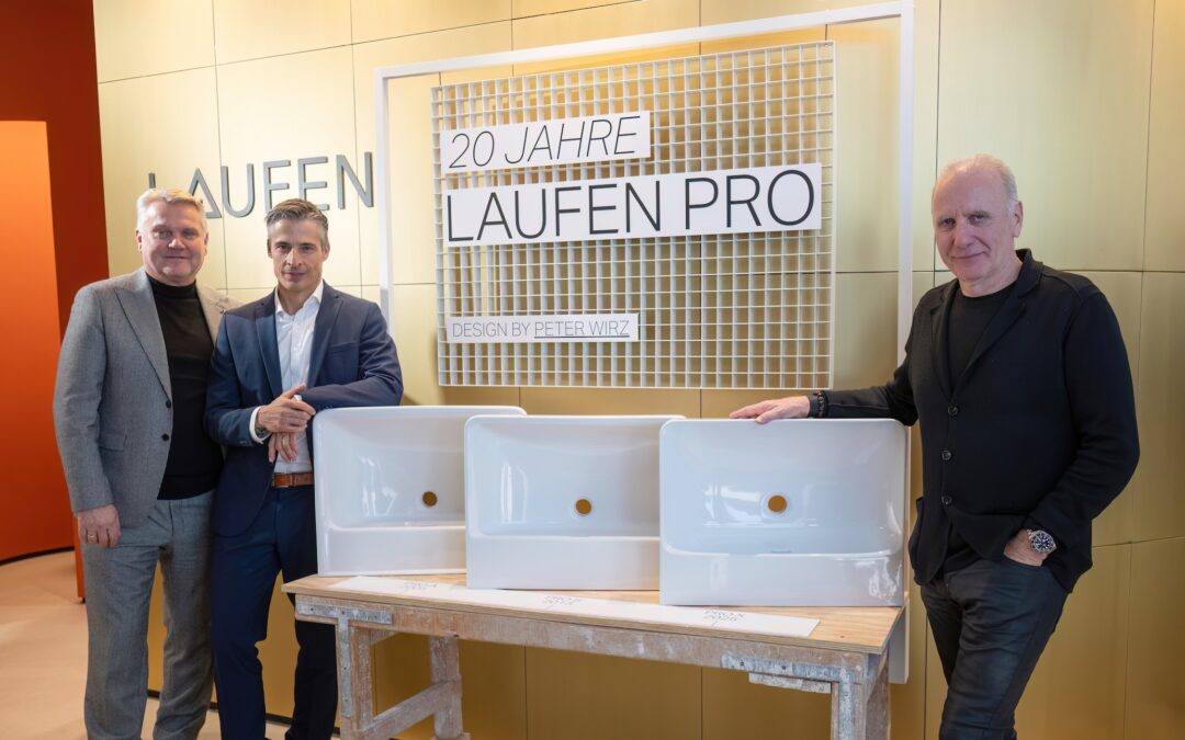 LAUFEN präsentiert PRO X: Neue Designgeneration trifft auf 20 Jahre LAUFEN PRO