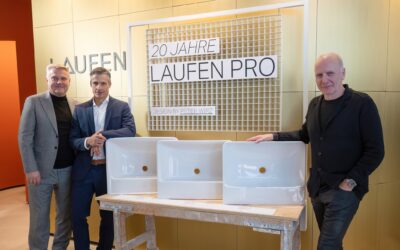 LAUFEN präsentiert PRO X: Neue Designgeneration trifft auf 20 Jahre LAUFEN PRO