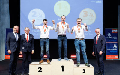 AustrianSkills: LBS Zistersdorf holt 1., 2., 3. und 5. Platz im Installateur-Beruf
