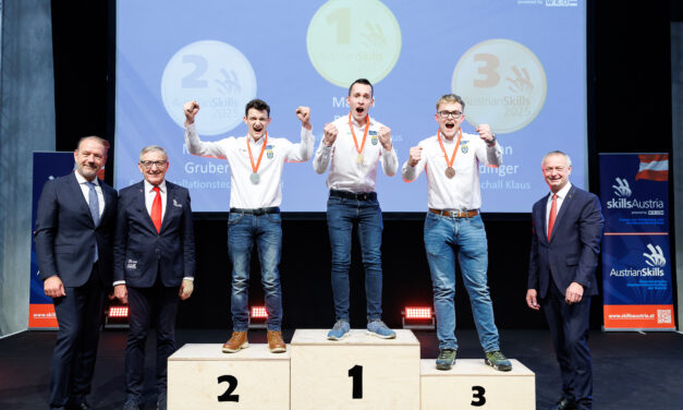 AustrianSkills: LBS Zistersdorf holt 1., 2., 3. und 5. Platz im Installateur-Beruf