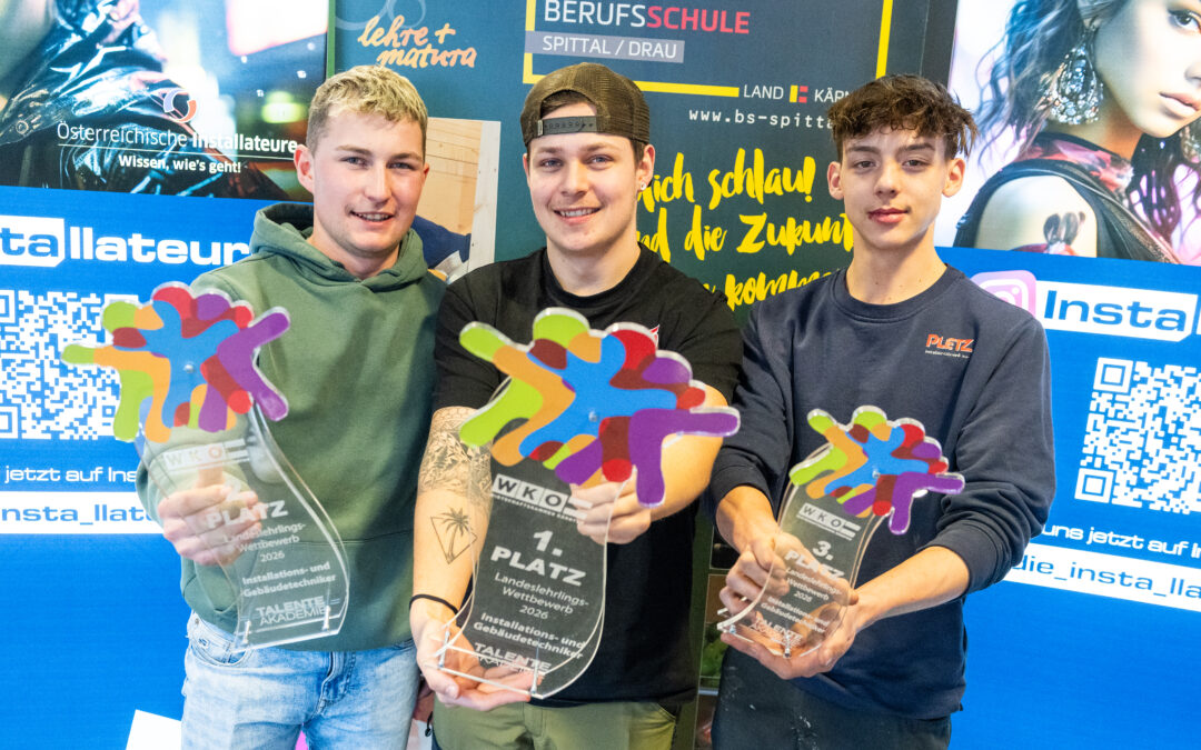 Landeslehrlingswettbewerb Kärnten: Installations-Nachwuchs überzeugt mit Präzision