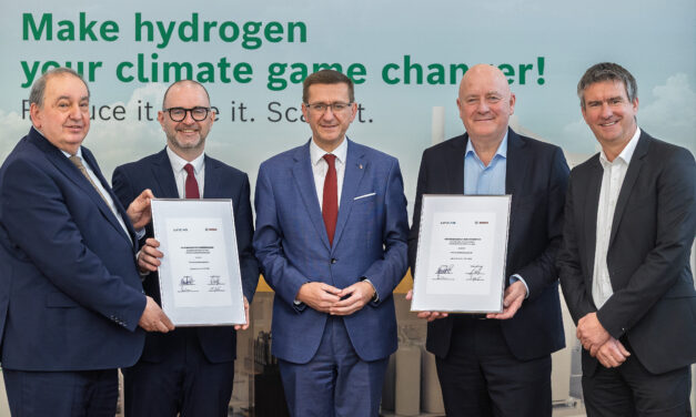 Bosch und LINZ AG treiben Wasserstoff-Wirtschaft in Linz voran