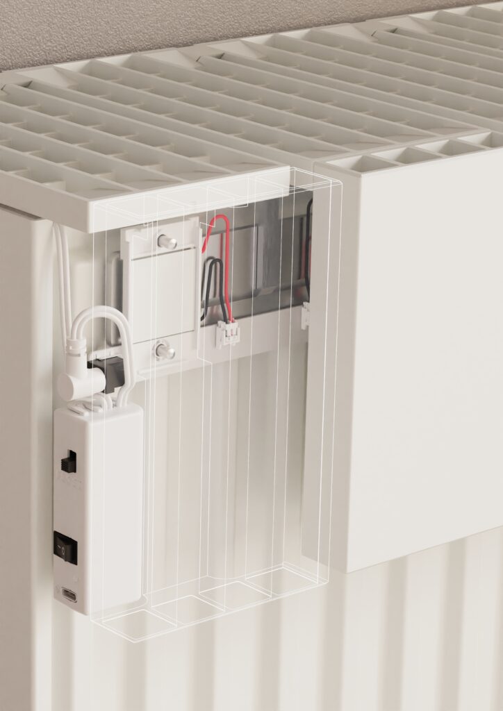 Minimale Nachrüstung für maximalen Effekt: dank „Seebeck-Effekt“ wird der Temperaturunterschied in elektrische Energie umgewandelt. | © KE KELIT