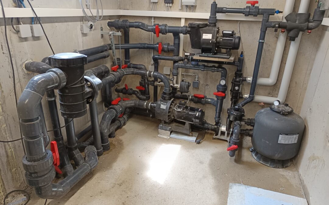 Installation von Bio-Pools