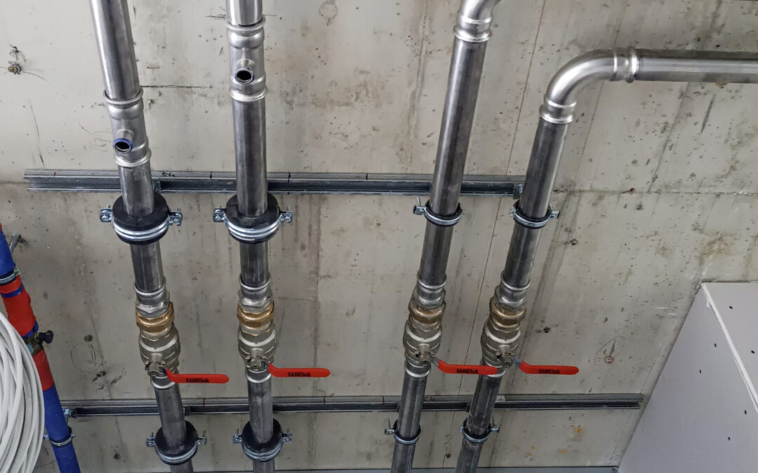 Premiere für die neuen Kühlpress-Rohre in Ilz