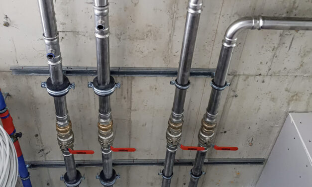 Premiere für die neuen Kühlpress-Rohre in Ilz