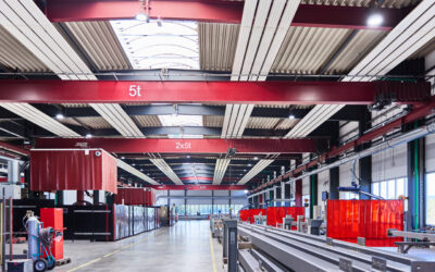 Wärme von der Decke für 22 Fertigungshallen