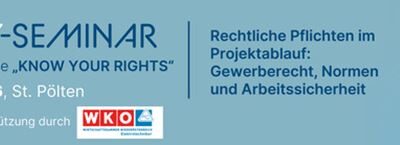 Intensiv-Seminar “Know Your rights”