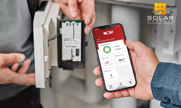 WOLF integriert Wärmepumpen in Solar Manager
