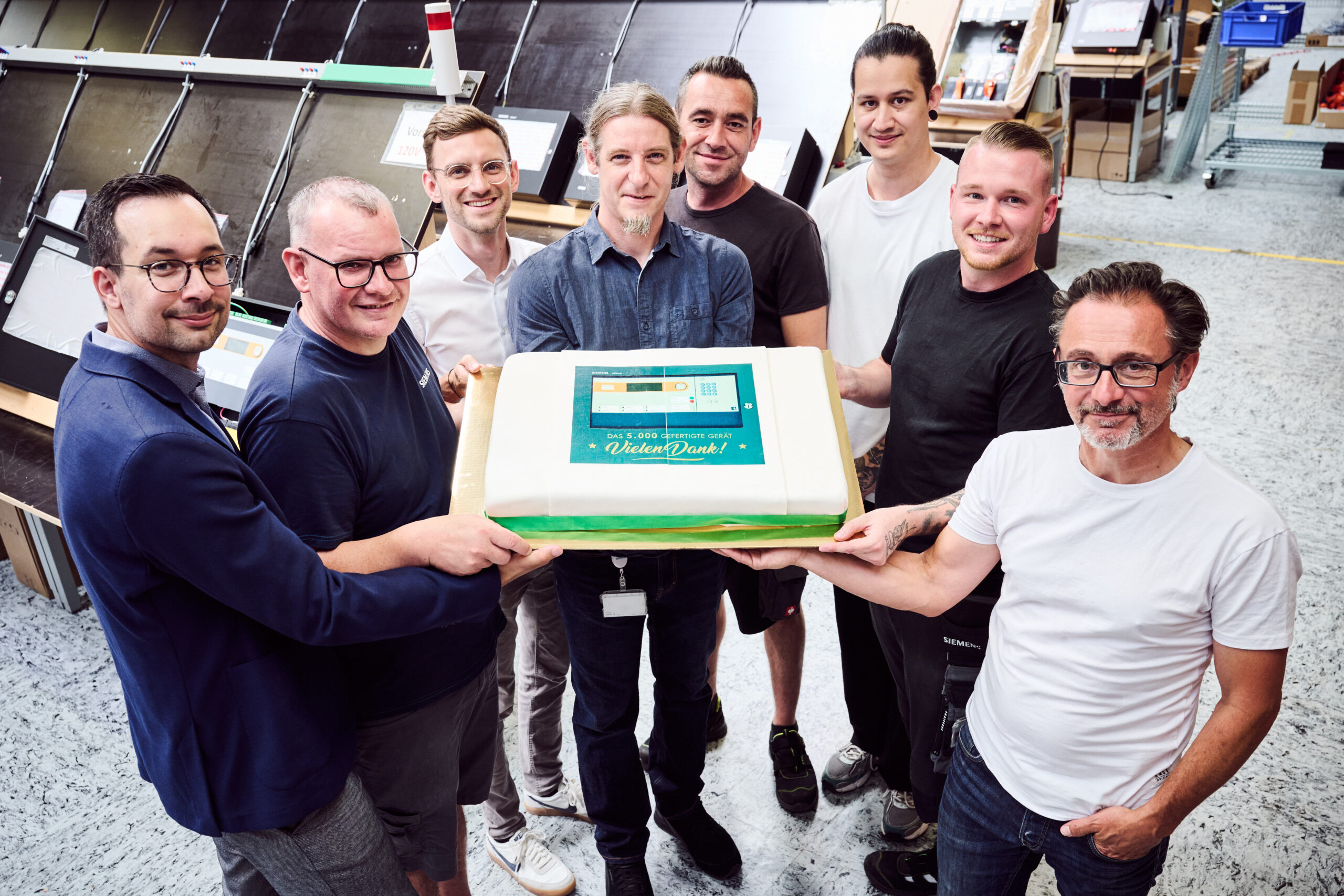 5000. BrandmeldezentraleCopyright: Siemens/Marek Knopp
