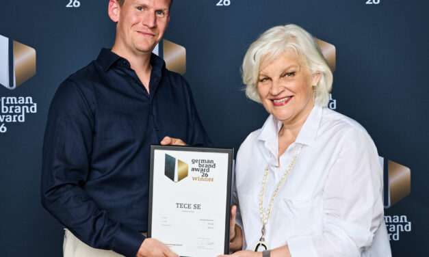 TECE erhält German Brand Award 2026 für Markenstrategie