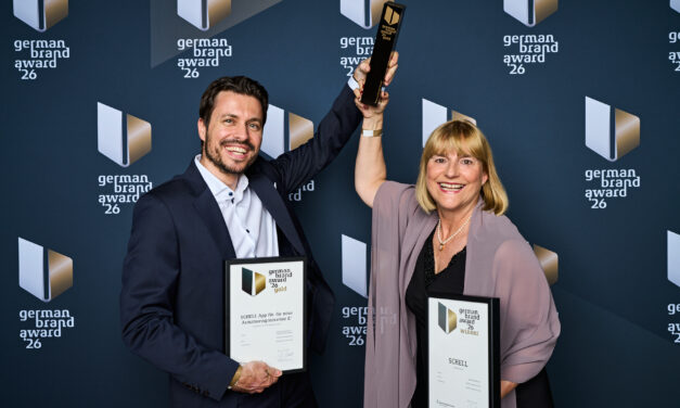 SCHELL gewinnt doppelt beim German Brand Award 2026