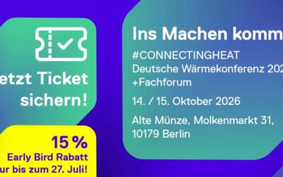 #CONNECTINGHEAT 2026 – Deutsche Wärmekonferenz + Fachforum