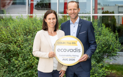 Würth Österreich erhält EcoVadis-Gold für Nachhaltigkeit
