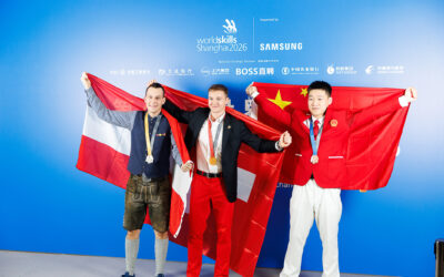 WorldSkills 2026: Silber für Marcel Riener