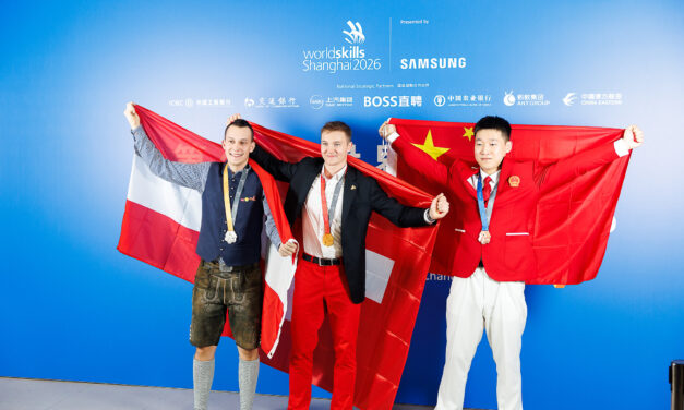 WorldSkills 2026: Silber für Marcel Riener
