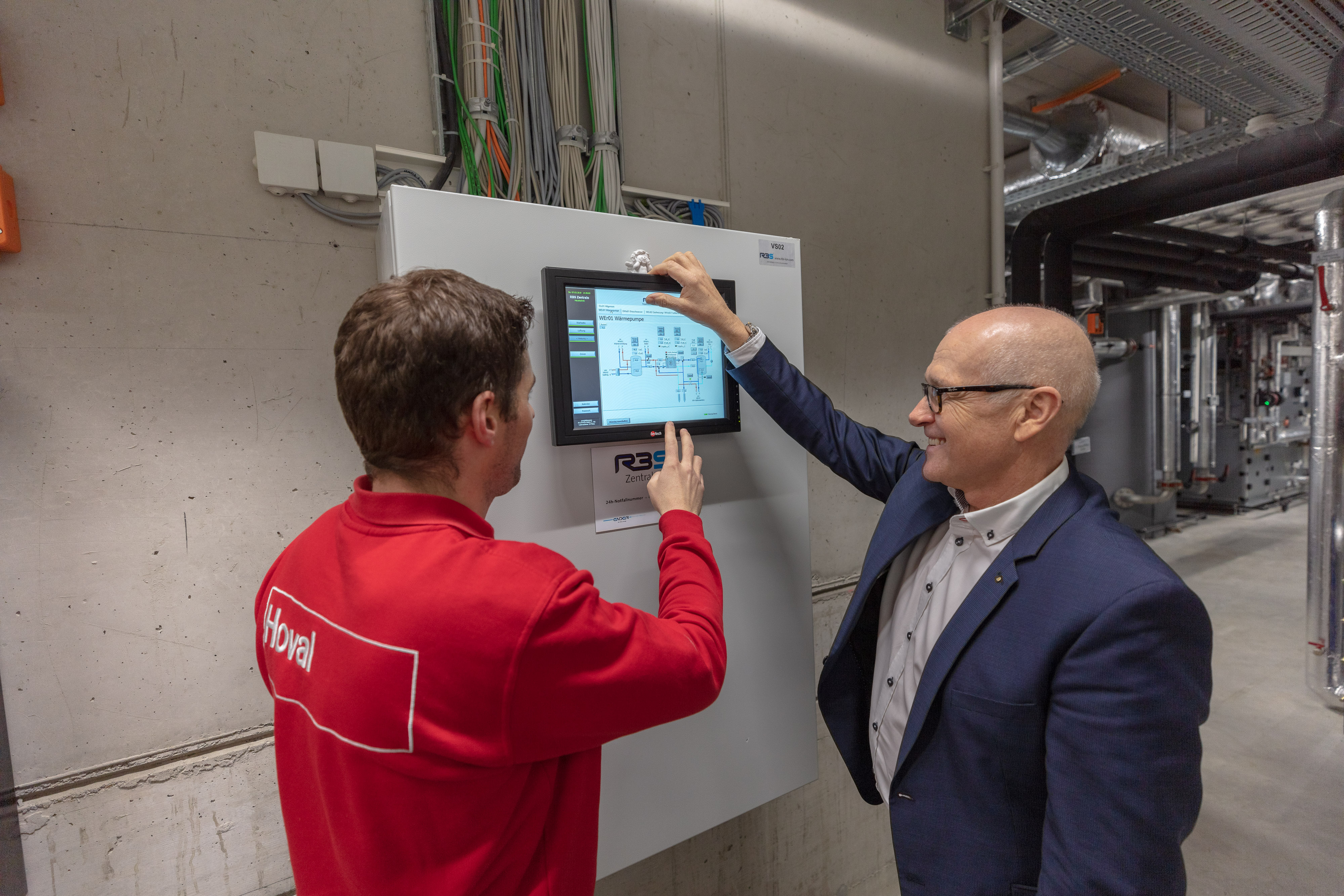 Bestens integriert: die Wärmepumpe