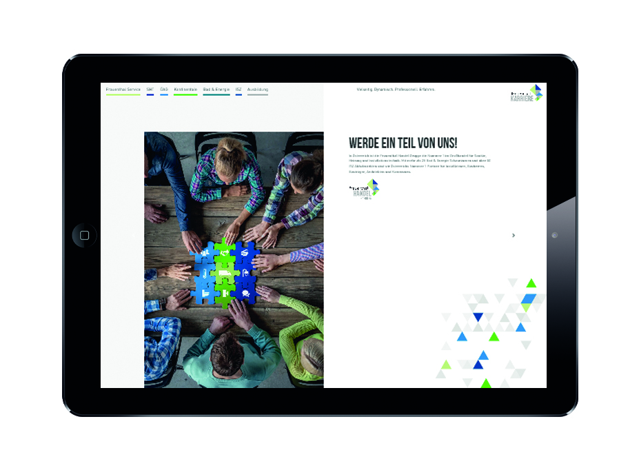 Neues Karriereportal