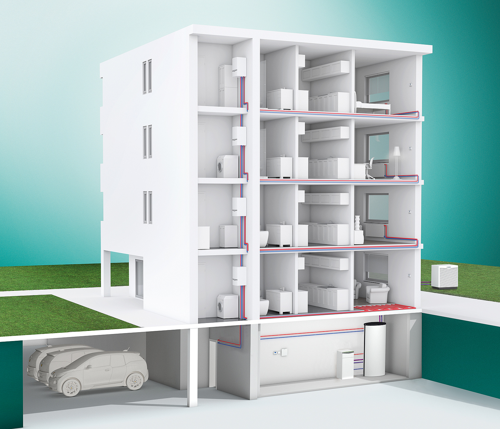 Wärmepumpe in der Systemanwendung