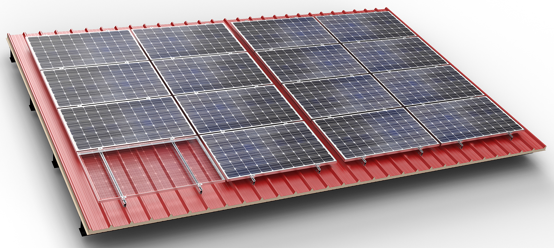 Neues Langschienensystem für Solaranlagen