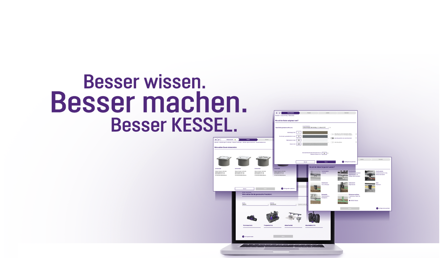 Online-Planungsassistent für Ablauftechnik