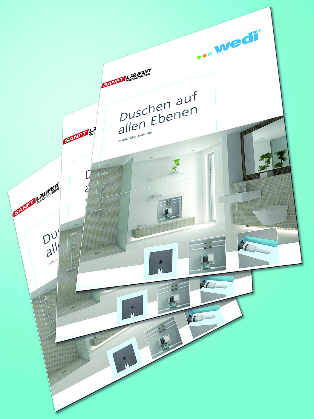 Duschen auf allen Ebenen