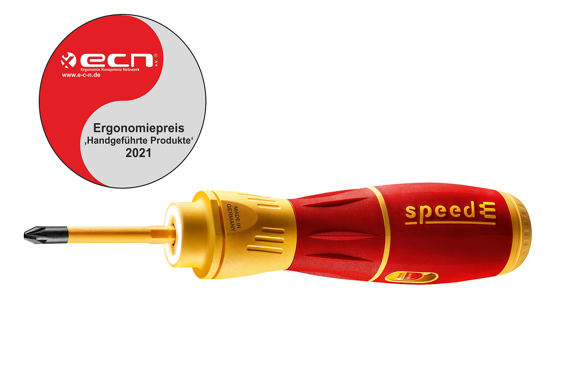 Ergonomisch ausgezeichnet
