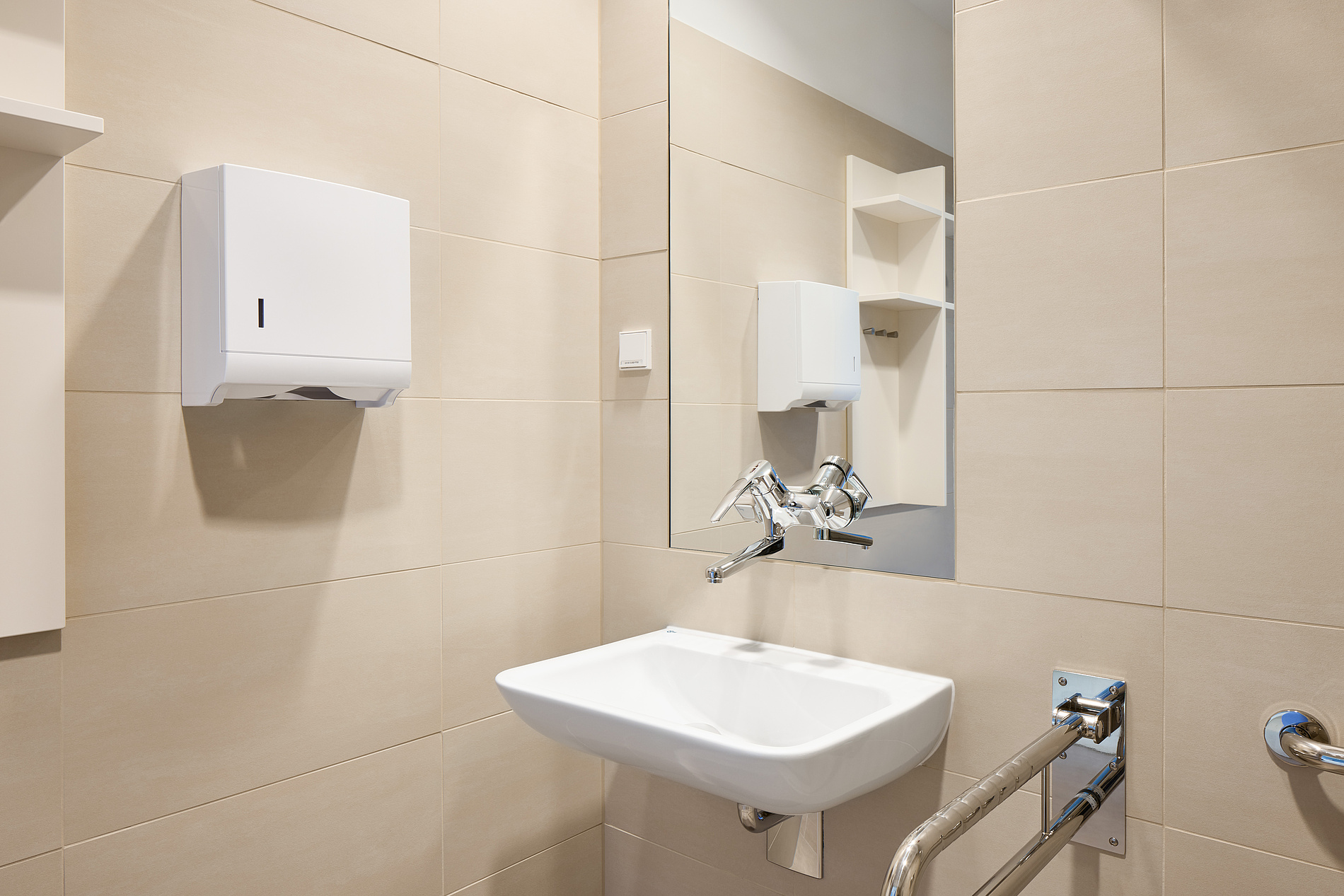Patientenzimmer mit Hygieneplus