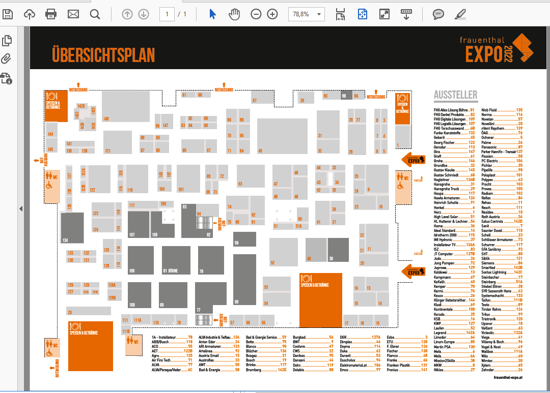 Hallenplan enthüllt