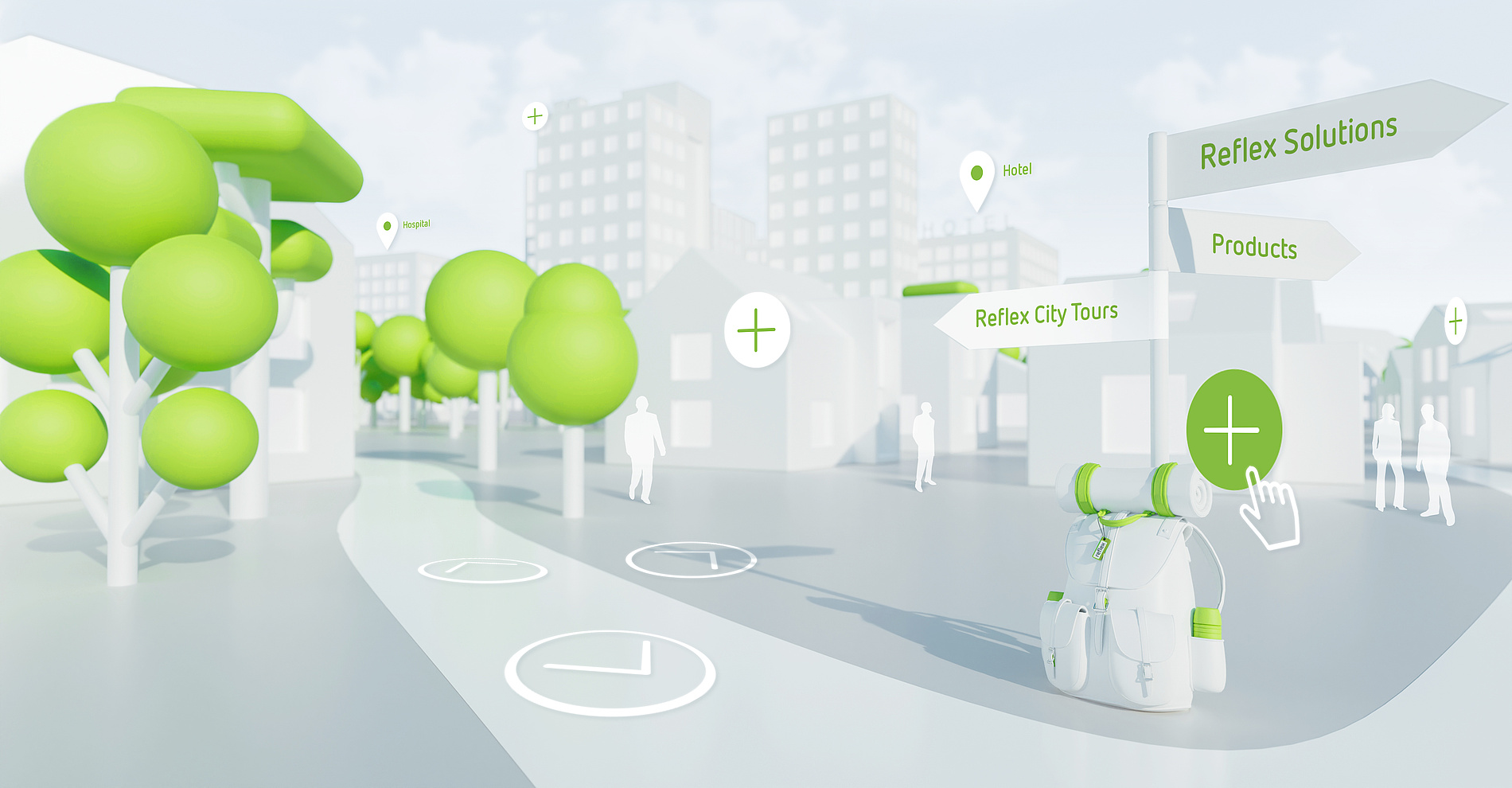 „Reflex City“-Rundgang
