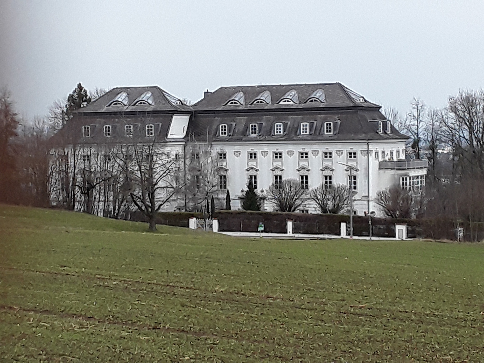 Alles dicht im Schloss