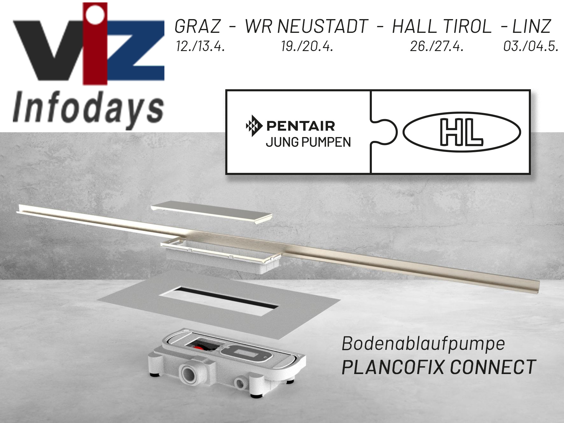 JUNG PUMPEN auf den VIZ Infodays 2023