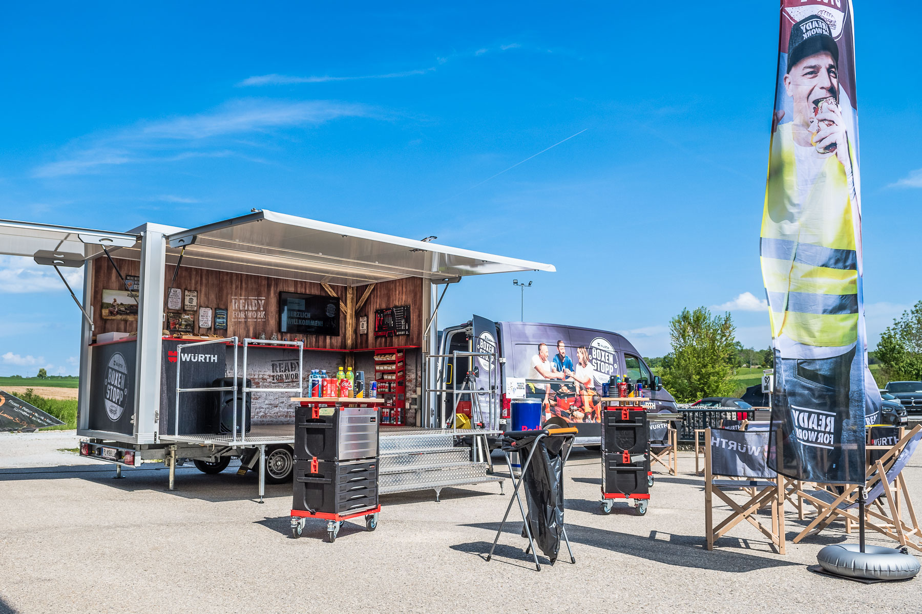 Würth tourt mit Pausen-Truck durch Österreich
