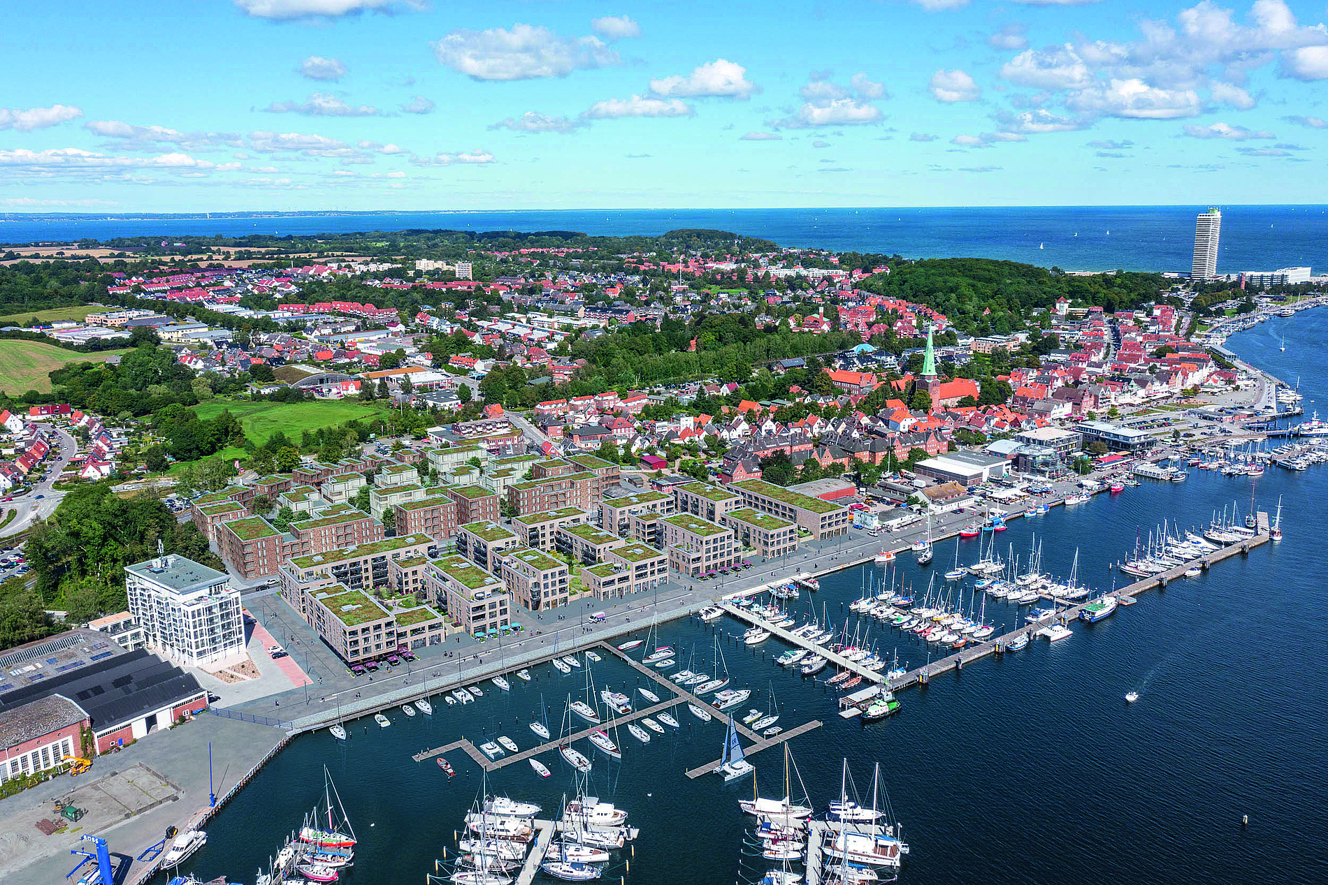 Effizienz am Ostseestrand: Mit dem Baltique entsteht ein Quartier der Zukunft am Ufer der Trave