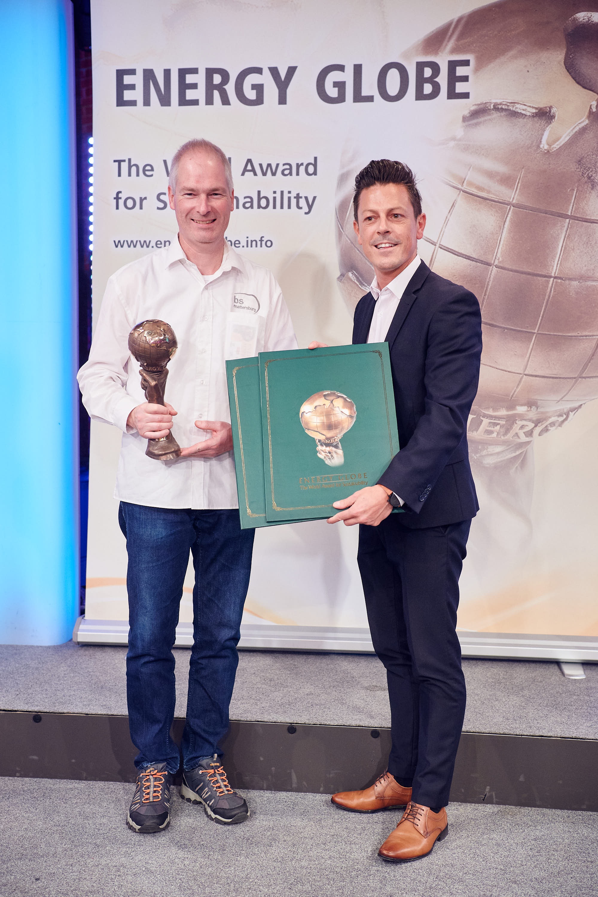 Energy Globe Award Austria 2024 für die Berufsschule Mattersburg