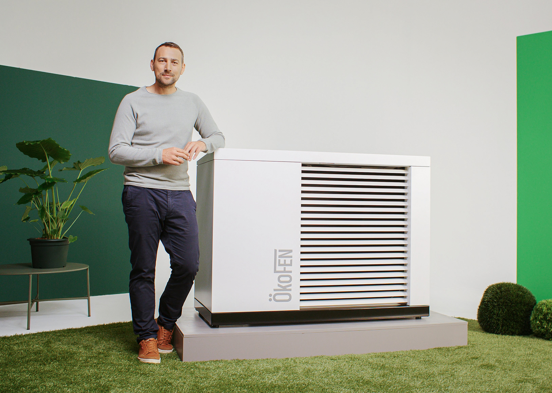 ÖkoFEN setzt neue Maßstäbe auf Webuild Energiesparmesse