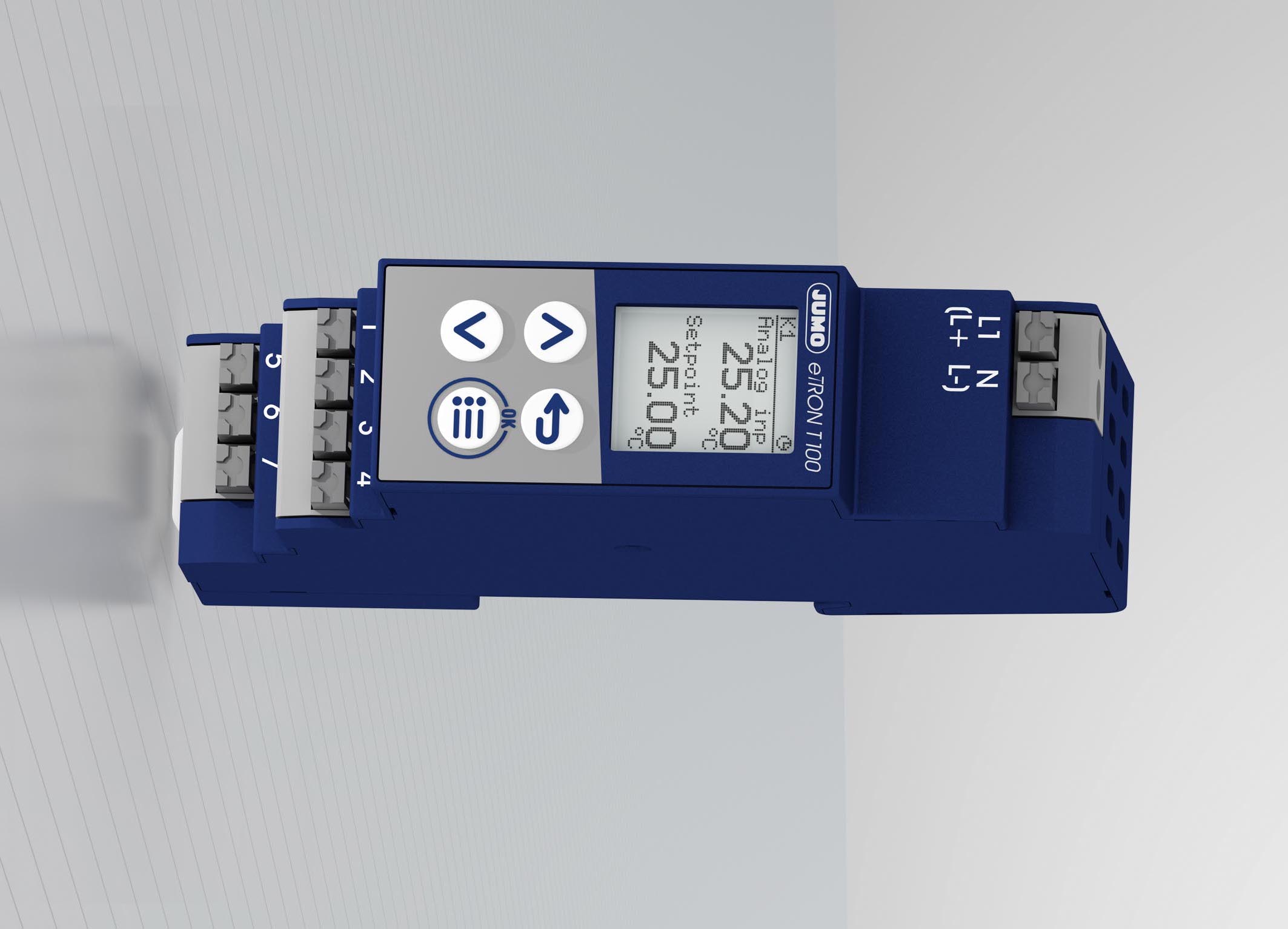 JUMO bringt elektronische Thermostate auf die Schiene