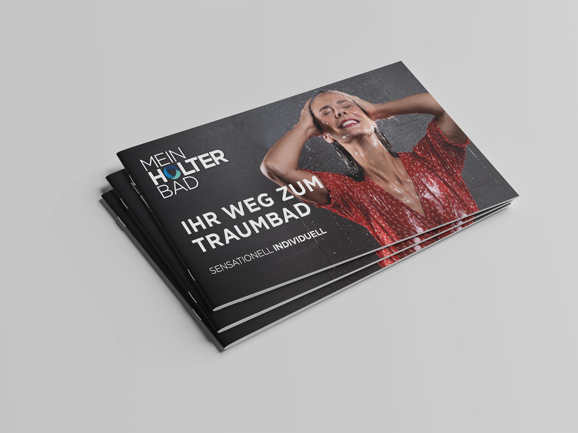 HOLTER überarbeitet Broschüre „Ihr Weg zum Traumbad“