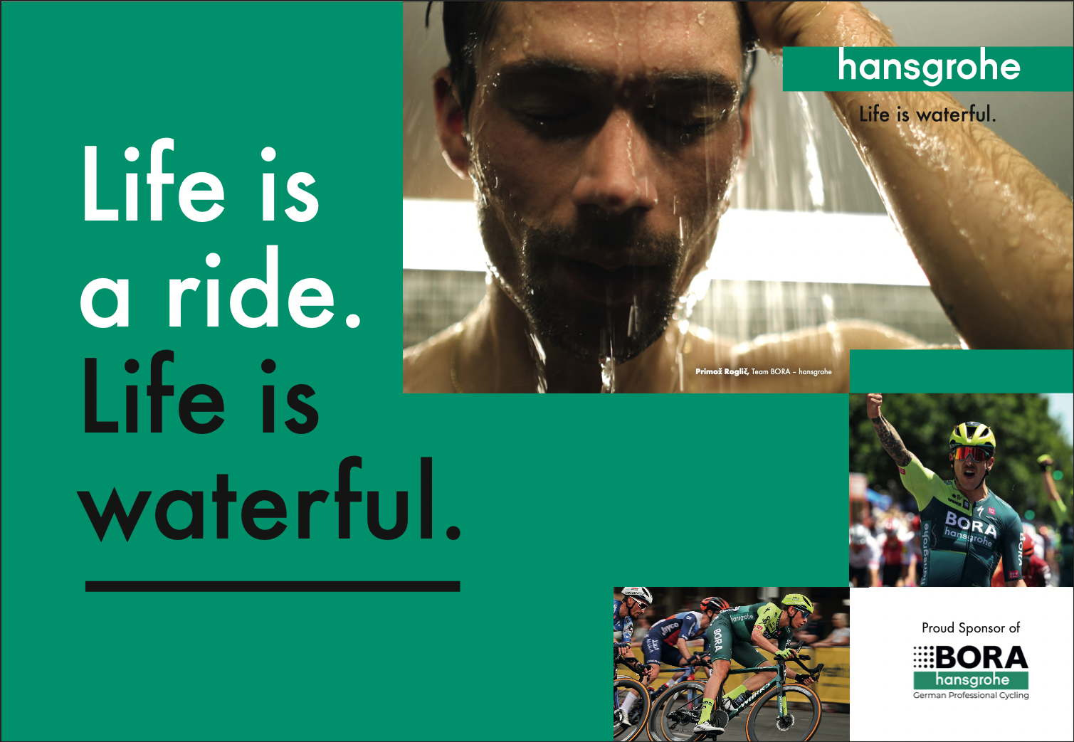hansgrohe mit Markenkampagne zur Tour de France im TV
